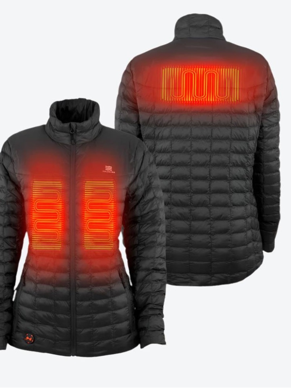 Fieldsheer Women's Heated Puffer Jacket Mobile Heat *No Battery* Large - Picture 4 of 13
